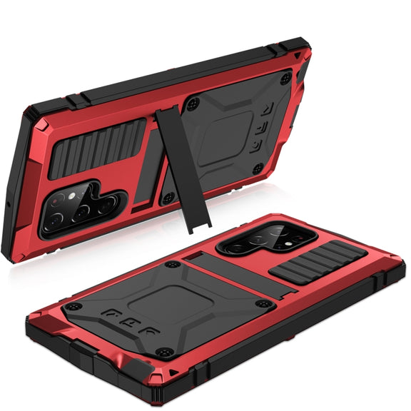 For Samsung Galaxy S23 Ultra 5G R-JUST Life Water-resistant Dustproof Shockproof Phone Case(Red)