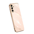 For Samsung Galaxy A54 5G XINLI Straight Edge 6D Electroplate TPU Phone Case(Pink) - free shipping - PMC TechLife - Order now!