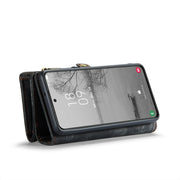 For Samsung Galaxy S23+ 5G CaseMe 008 Detachable Multifunctional Leather Phone Case(Black)