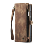 For Samsung Galaxy S23 Ultra 5G CaseMe 008 Detachable Multifunctional Leather Phone Case(Brown)