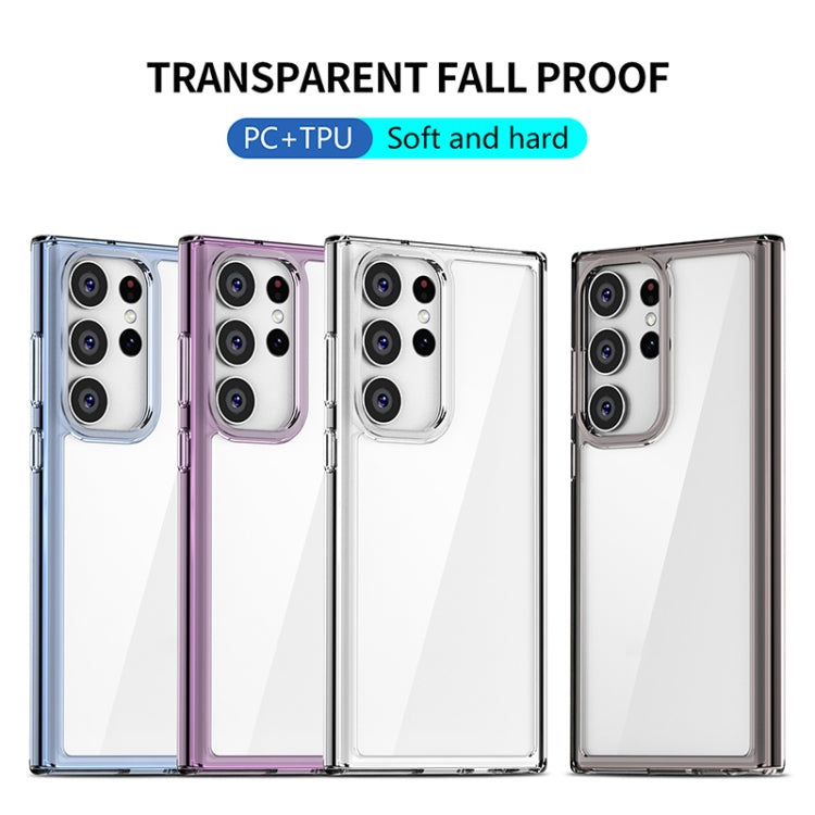 For Samsung Galaxy S23 Ultra 5G iPAKY Transparent PC + TPU Phone Case(Transparent) - Galaxy S23 Ultra 5G Cases by iPAKY | Online Shopping South Africa | PMC TechLife | Buy Now Pay Later Mobicred