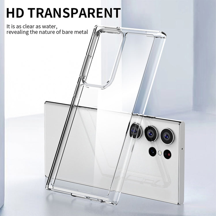 For Samsung Galaxy S23 Ultra 5G iPAKY Transparent PC + TPU Phone Case(Transparent) - Galaxy S23 Ultra 5G Cases by iPAKY | Online Shopping South Africa | PMC TechLife | Buy Now Pay Later Mobicred