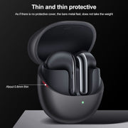 For Xiaomi Buds 4 Bluetooth Earphone Silicone Protective Case(White)