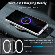 For Samsung Galaxy S23 Ultra 5G MagSafe Magnetic Frosted Metal Phone Case(Silver)