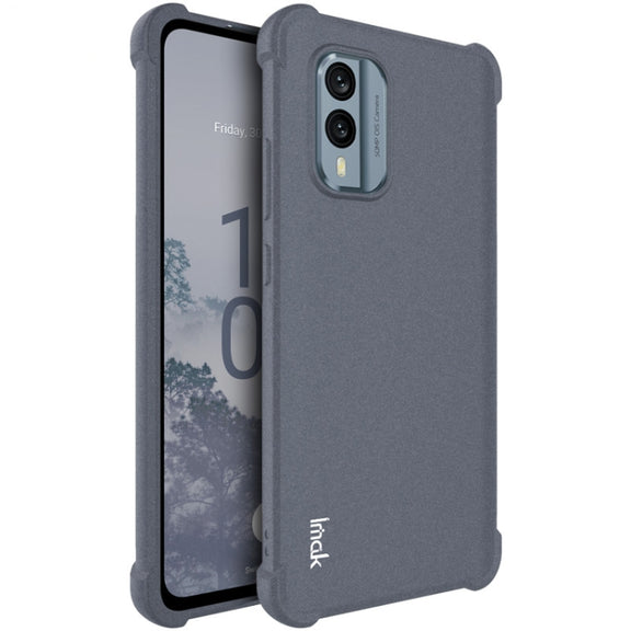 For Nokia X30 5G imak Shockproof Airbag TPU Phone Case(Matte Grey)