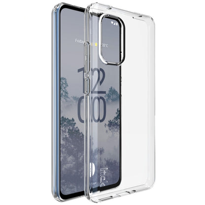 For Nokia X30 5G IMAK UX-10 Series Transparent Shockproof TPU Phone Case(Transparent) - Nokia Cases by imak | Online Shopping South Africa | PMC Jewellery | Buy Now Pay Later Mobicred
