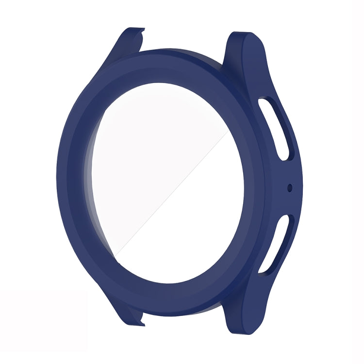 For Samsung Galaxy Watch5 Pro 45mm PC + Tempered Film Fuel Injection Watch Protective Case(Midnight Blue) - free shipping - PMC Jewellery - Order now!