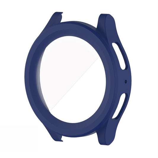 For Samsung Galaxy Watch5 Pro 45mm PC + Tempered Film Fuel Injection Watch Protective Case(Midnight Blue) - free shipping - PMC Jewellery - Order now!