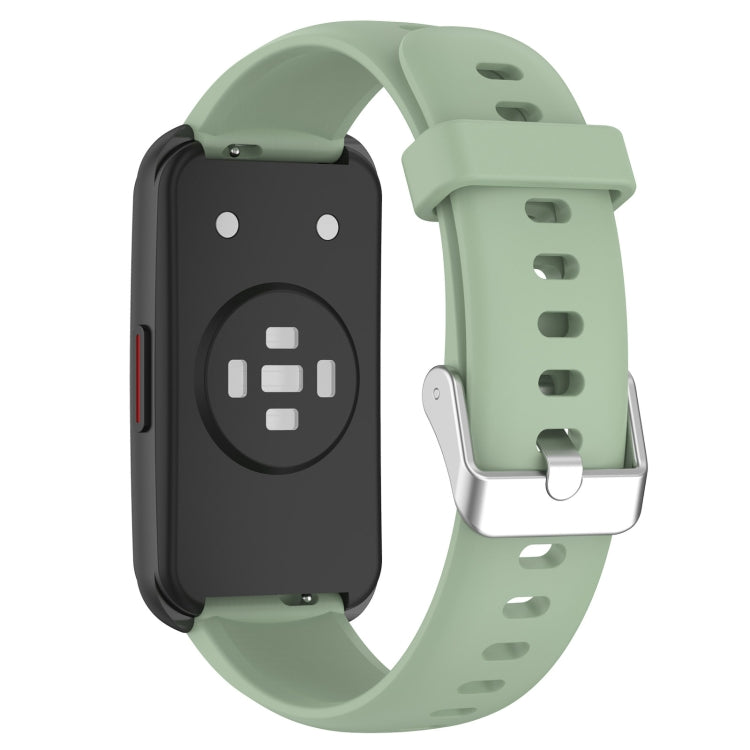 For Keep Band B5 / B4 / B4 Lite 16mm Glossy Surface Silicone Watch Band(Glacier Green) - Watch Bands by PMC TechLife | Online Shopping South Africa | PMC TechLife | Buy Now Pay Later Mobicred