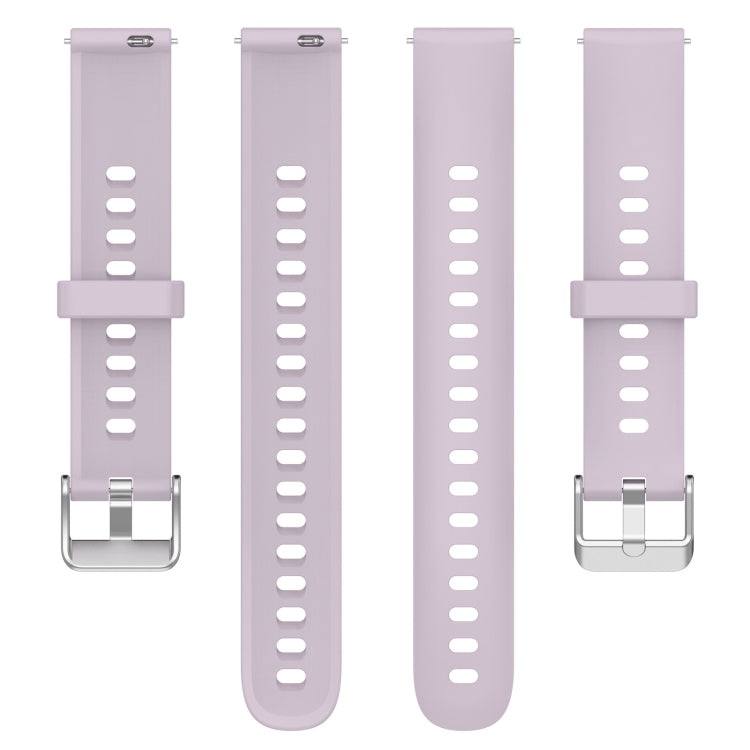 For Keep Band B5 / B4 / B4 Lite 16mm Glossy Surface Silicone Watch Band(Purple) - free shipping - PMC TechLife - Order now!