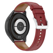 For Huawei Watch Buds/Xiaomi Watch S2 22mm Genuine Leather Watch Band(Red)
