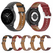 For Huawei Watch Buds/Xiaomi Watch S2 22mm Genuine Leather Watch Band(Red)