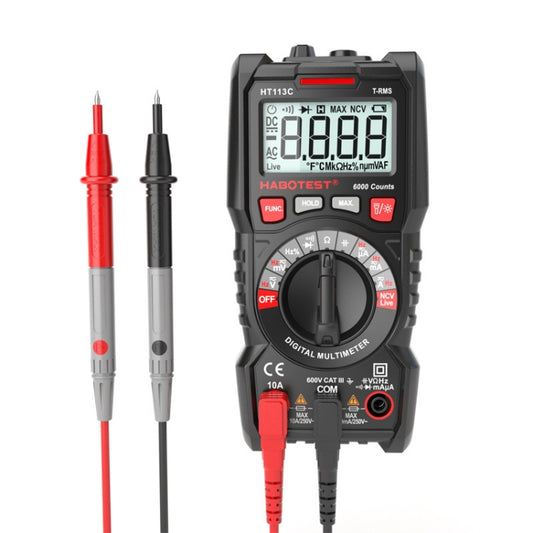 HABOTEST HT113C Automatic Range High-precision Digital Multimeter - free shipping - PMC Jewellery - Order now!
