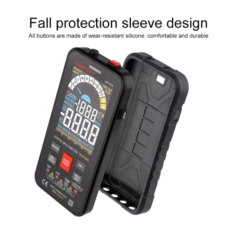 HABOTEST HT116 Large Screen Smart Automatic Digital Multimeter - free shipping - PMC Jewellery - Order now!