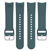 For Xiaomi Watch S2 22mm Solid Color Silicone Watch Band(Pine Green)