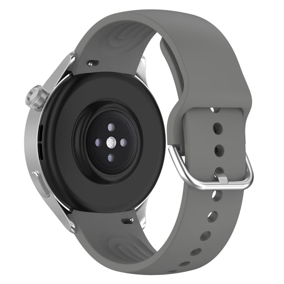 For Xiaomi Watch S2 22mm Solid Color Silicone Watch Band(Grey)