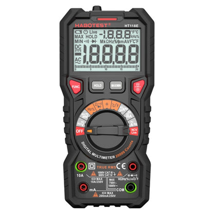 HABOTEST HT118E Handheld High-precision Full Gear Fire Prevention Digital Multimeter - free shipping - PMC Jewellery - Order now!