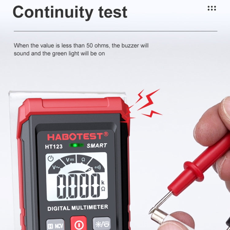 HABOTEST HT123 Mini High-precision Digital Multimeter - free shipping - PMC TechLife - Order now!