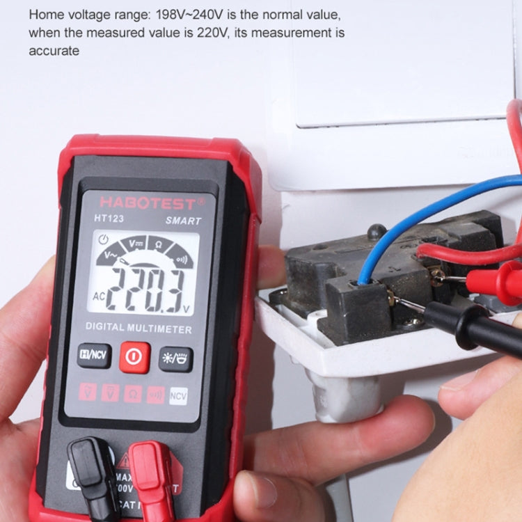 HABOTEST HT123 Mini High-precision Digital Multimeter - free shipping - PMC TechLife - Order now!