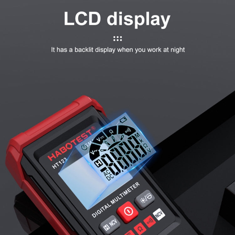 HABOTEST HT123 Mini High-precision Digital Multimeter