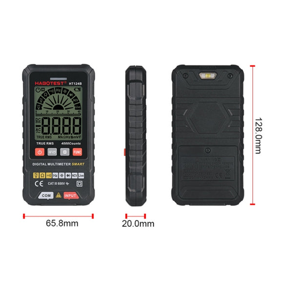 HABOTEST HT124A Mini Digital Display High-precision Multimeter