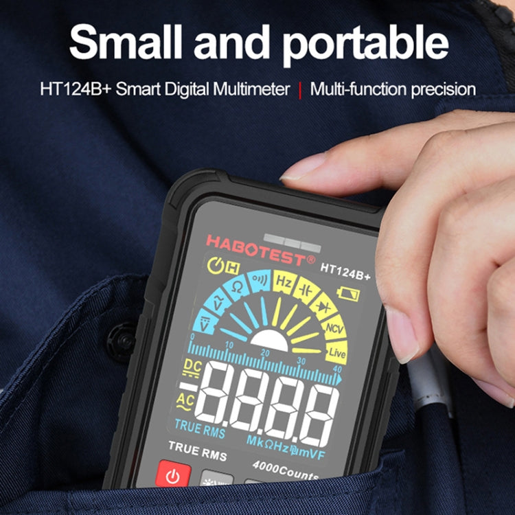 HABOTEST HT124B+ Mini Digital Display High-precision Multimeter - free shipping - PMC TechLife - Order now!