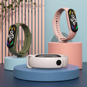 For Xiaomi Mi Band 7 / 6 / 5 MIJOBS Ripple Texture TPU Watch Band(Grass Green)