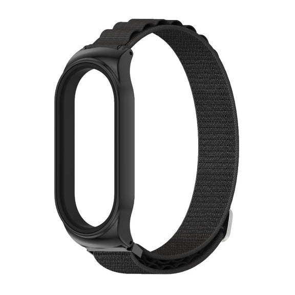 For Xiaomi Mi Band 7 / 7 NFC MIJOBS CS Nylon Breathable Watch Band(Black) - Watch Bands by MIJOBS