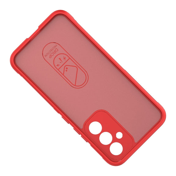 For Samsung Galaxy A54 5G Magic Shield TPU + Flannel Phone Case(Grey)