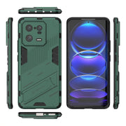 For Xiaomi 13 Pro Punk Armor 2 in 1 PC + TPU Phone Case(Green)