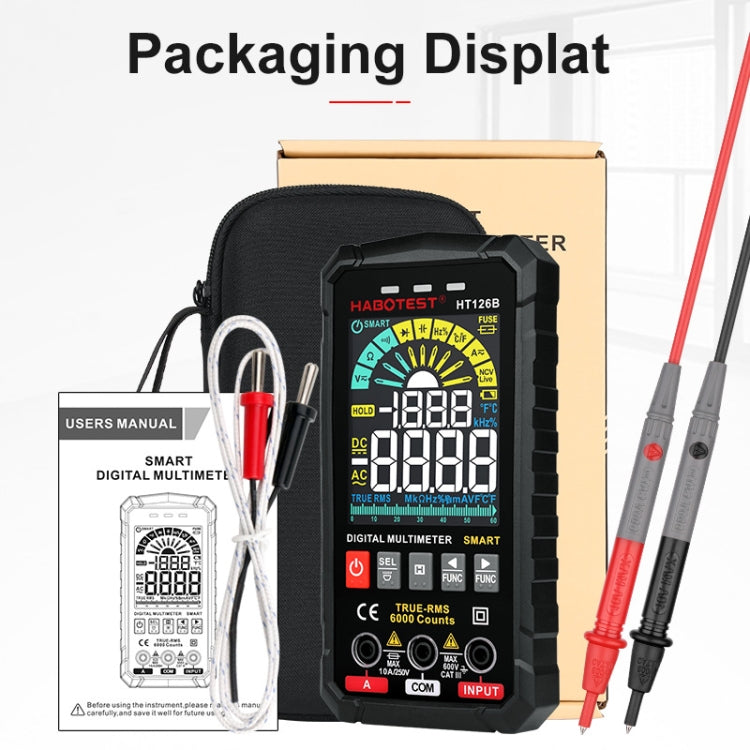 HABOTEST HT126B Digital High Precision Mini Multimeter - free shipping - PMC TechLife - Order now!