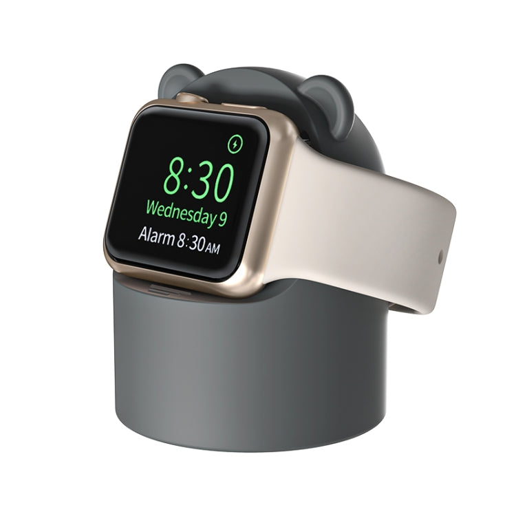 For Apple Watch Smart Watch Silicone Charging Holder without Charger(Grey) - free shipping - PMC Jewellery - Order now!
