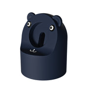 For Apple Watch Smart Watch Silicone Charging Holder without Charger(Dark Blue)