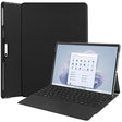 For Microsoft Surface Pro 9 Custer Pure Color Holder Leather Tablet Case(Black) - free shipping - PMC TechLife - Order now!