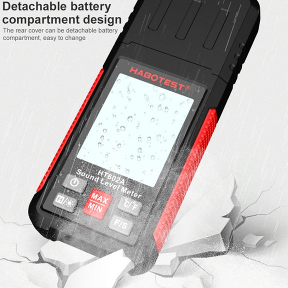 HABOTEST HT602 Multifunctional Digital Display Noise Decibel Tester
