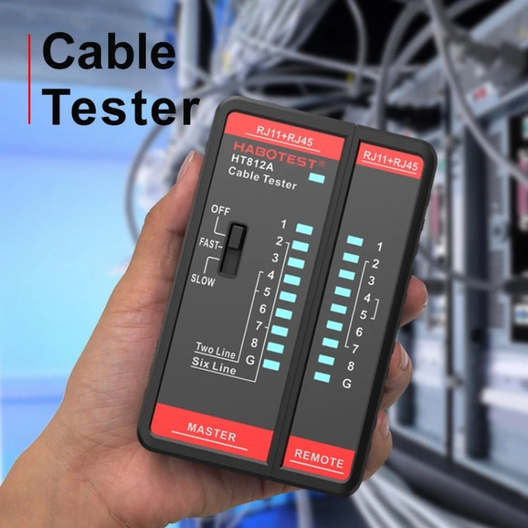 HABOTEST HT812A 2 in 1 Telephone Line Network Line Tester