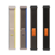 Compatible with Garmin Compatible witherunner 255 / 745 Loop Nylon Watch Band(Beige White)