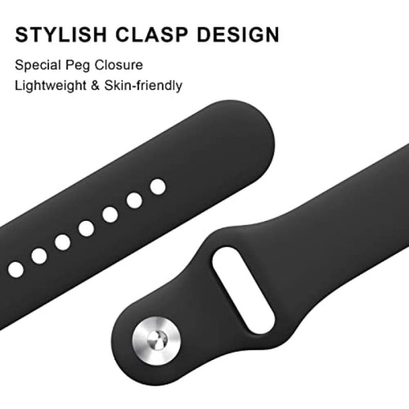 For Google Pixel Watch Solid Color Reverse Buckle Silicone Watch Band(Grey)