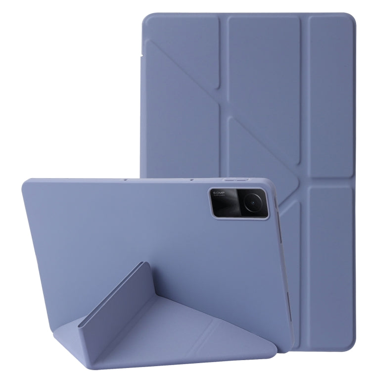 For Xiaomi Redmi Pad 10.6 Deformation Silicone Leather Tablet Case(Lavender) - free shipping - PMC TechLife - Order now!