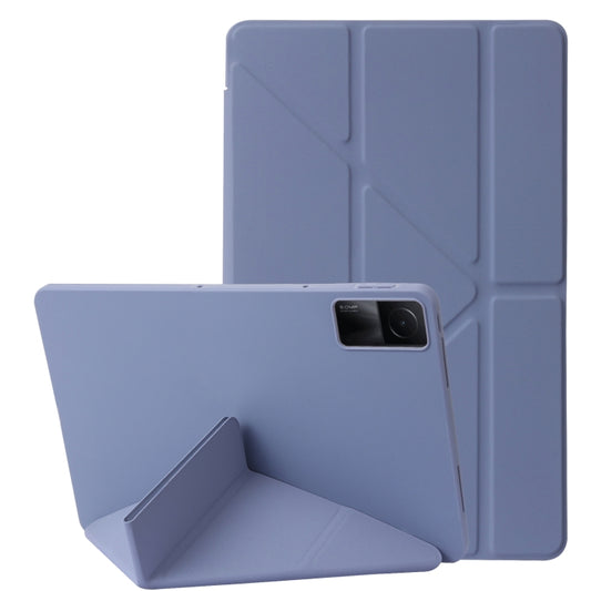 For Xiaomi Redmi Pad 10.6 Deformation Silicone Leather Tablet Case(Lavender) - free shipping - PMC Jewellery - Order now!
