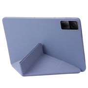 For Xiaomi Redmi Pad 10.6 Deformation Silicone Leather Tablet Case(Lavender)