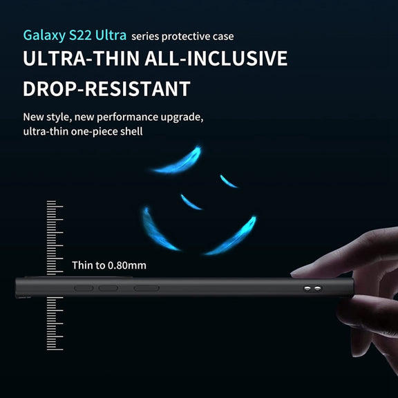 For Samsung Galaxy S23 Ultra 5G MagSafe Magnetic Liquid Silicone Phone Case(Black)