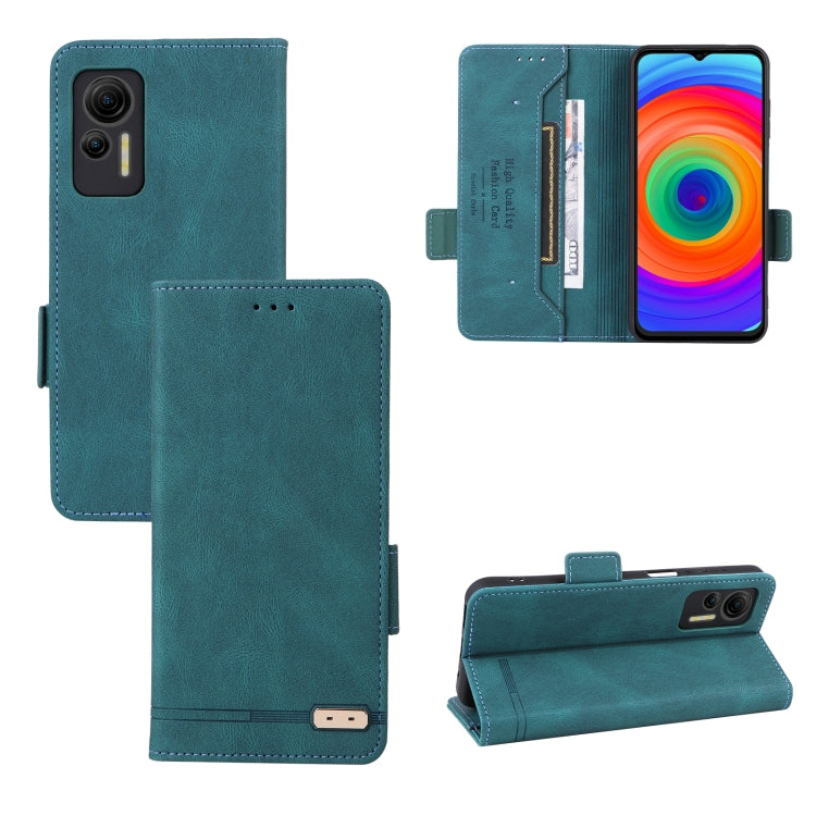 For Ulefone Note 14 Magnetic Clasp Leather Phone Case(Green) - free shipping - PMC TechLife - Order now!