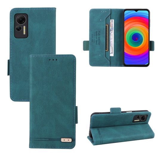 For Ulefone Note 14 Magnetic Clasp Leather Phone Case(Green) - free shipping - PMC Jewellery - Order now!