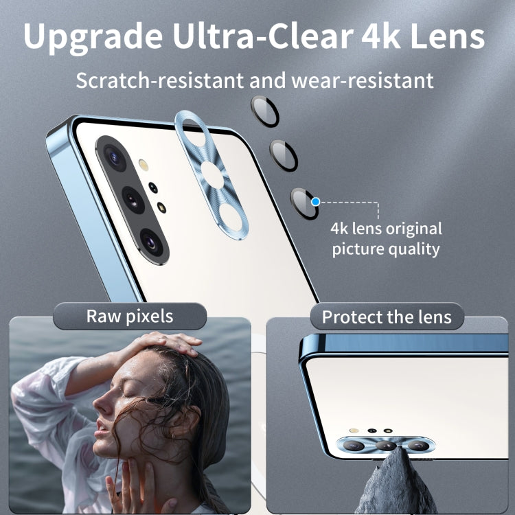 For Samsung Galaxy Note10+ MagSafe Magnetic Frosted Metal Phone Case(Blue) - Galaxy Phone Cases by PMC TechLife | Online Shopping South Africa | PMC TechLife