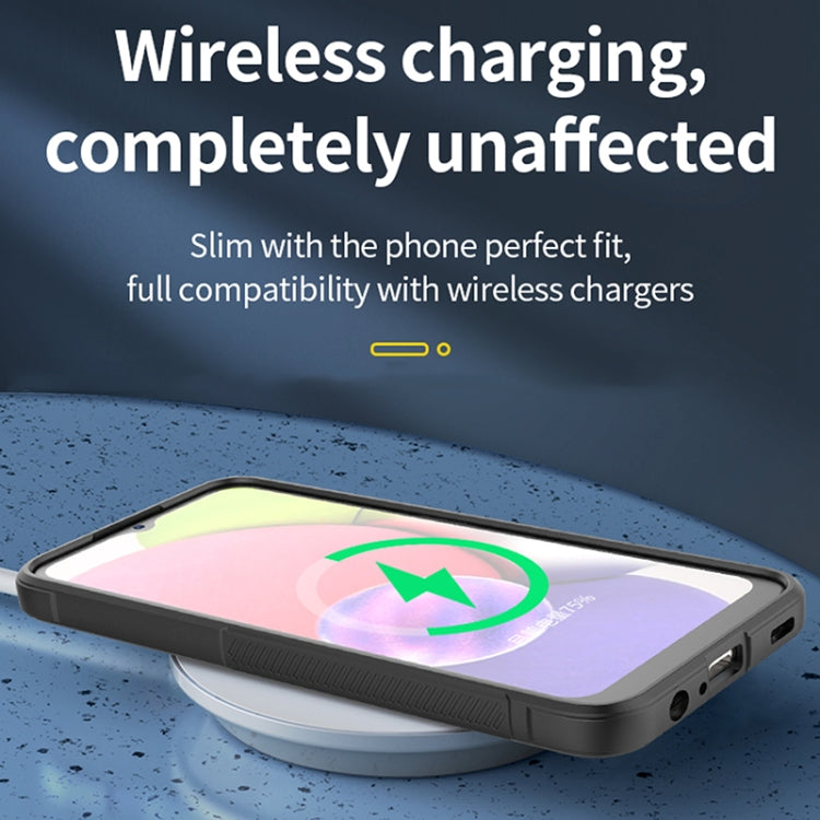 For Samsung Galaxy A03s India Version Magic Shield TPU + Flannel Phone Case(Dark Green) - free shipping - PMC TechLife - Order now!