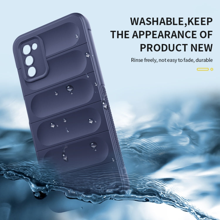 For Samsung Galaxy A03s India Version Magic Shield TPU + Flannel Phone Case(Dark Green) - free shipping - PMC TechLife - Order now!