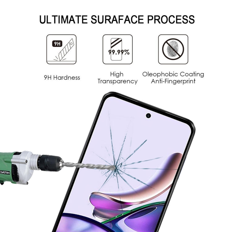 For Motorola Moto G13 Full Glue Full Cover Screen Protector Tempered Glass Film - free shipping - PMC Jewellery - Order now!