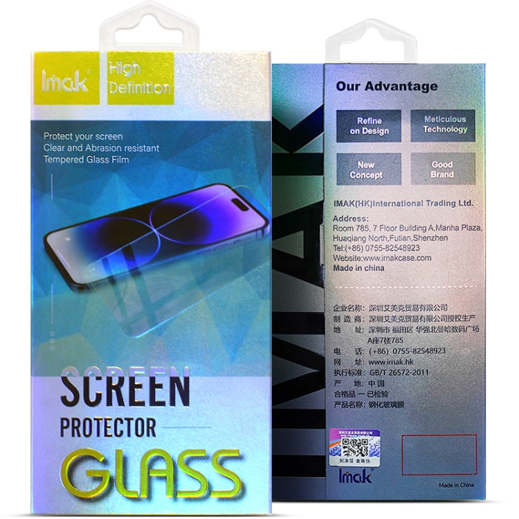 IMAK H Series Tempered Glass Film For Xiaomi Redmi K60E 5G/K60 5G/K60 Pro 5G/Poco F5 Pro 5G - free shipping - PMC TechLife - Order now!