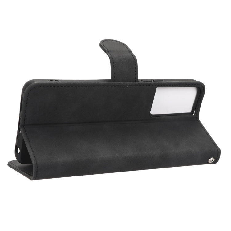 For TCL 40SE Skin Feel Magnetic Flip Leather Phone Case(Black) - free shipping - PMC TechLife - Order now!